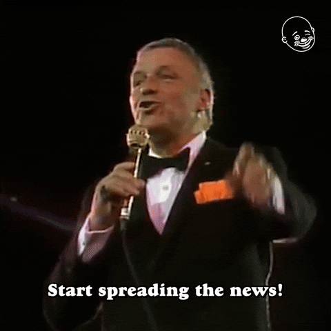 Frank Sinatra - Start spreading the news!